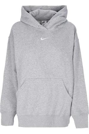 Nike Sweathshirts & Hoodies, Dame, Grå, M, Bomuld, Phoenix Fleece Oversized Hoodie