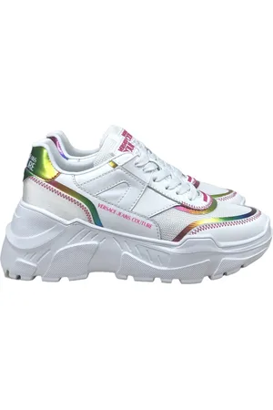 VERSACE Sko, Dame, Hvid, 38 EU, Sneakers