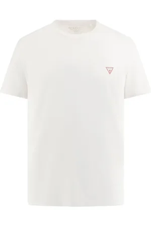 Guess Top, Herre, Hvid, XL, Bomuld, Core Tee