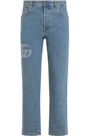 Gucci Jeans, Herre, Blå, W31, Bomuld, Slim-fit Jeans