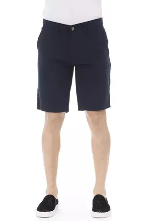 BALDININI Shorts, Herre, Blå, XS, Bomuld, Elegante Bermuda Shorts