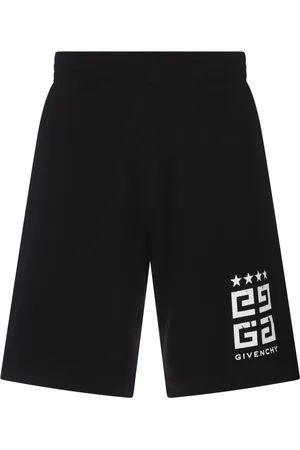 Givenchy Shorts, Herre, Sort, S, Bomuld, Bermuda Shorts med 4G Logo