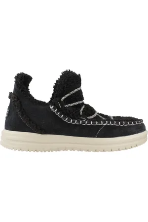 Hey dude Sko, Dame, Sort, 37 EU, Suede, Suede Cozy Vinterstøvler