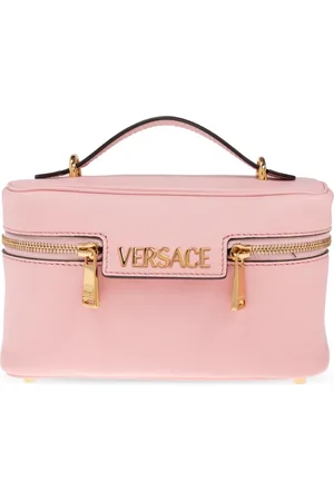 VERSACE Taske, Dame, Lyserød, ONE SIZE, Læder, Læder håndtaske