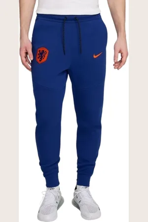 Nike Bukser, Herre, Blå, 2XL, Bomuld, Tech Fleece Træningssæt 2024-2026 Bukser
