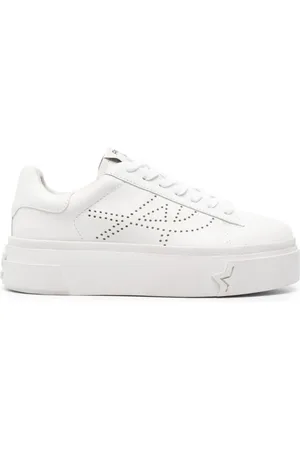 Ash Sko, Dame, Hvid, 40 EU, Læder, Santana Sneakers
