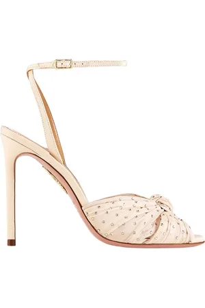 Aquazzura Sko, Dame, , 41 EU, Uld, Stilefulde Sommersandaler
