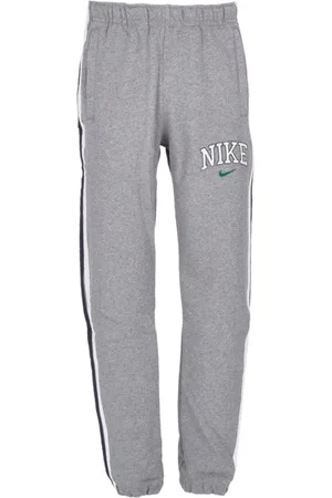 Nike Bukser, Herre, Grå, L, Bomuld, Retro Løbebukser i Letvægtsdesign