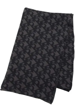 Calvin Klein Tilbehør, Herre, Sort, ONE SIZE, Polyester, Elegant Moderne Polyester Tørklæde