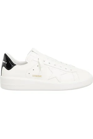 Golden Goose Sko, Herre, Hvid, 40 EU, Læder, Enkle Star Snøresko