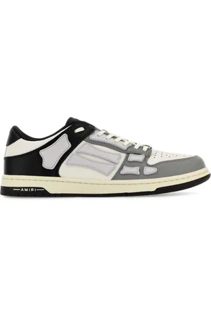 AMIRI Sko, Herre, Flerfarvet, 40 EU, Læder, Skel Top Low Sneakers
