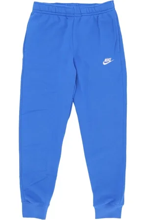 Nike Bukser, Herre, Blå, XL, Bomuld, Fleece Jogger Bukser