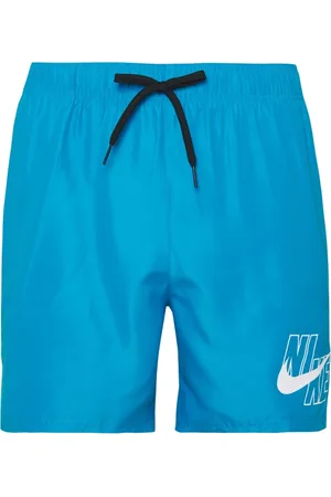 Nike Badetøj, Herre, Blå, XL, Polyester, Logo Solid 5 Volley Badebukser