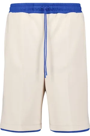 Gucci Shorts, Herre, , M, Color-Block Track Shorts med Appliqué Logo