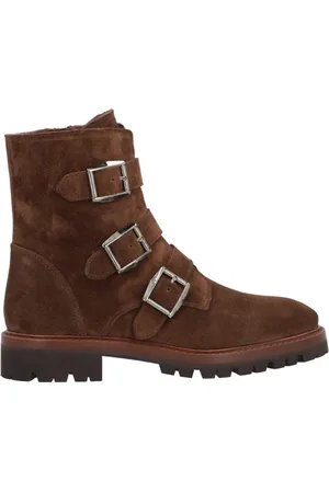 Alpe Sko, Dame, Brun, 39 EU, Suede, Brune Casual Suede Booties