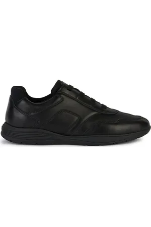 Geox Sko, Herre, Sort, 42 EU, Læder, Spherica EC2 Sneakers