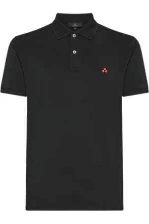 Peuterey Top, Herre, Sort, 2XL, Uld, Sporty Herre Polo Shirt