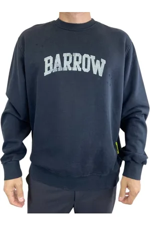 BARROW Sweathshirts & Hoodies, Herre, Sort, S, Bomuld, Sort Over Sweatshirt