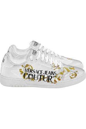 VERSACE Sko, Herre, Hvid, 43 EU, Sneakers