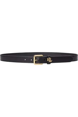 Ralph Lauren Tilbehør, Dame, Sort, XS, Læder, Læderbælte