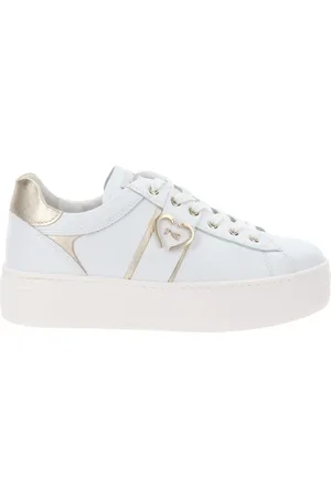 Nero Giardini Sko, Dame, Hvid, 37 EU, Læder, Læder Sneakers til Kvinder
