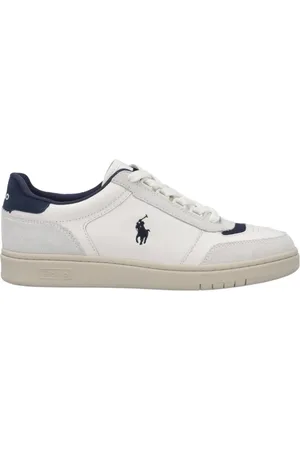 Ralph Lauren Sko, Herre, Hvid, 39 EU, Læder, Sneakers Hvide