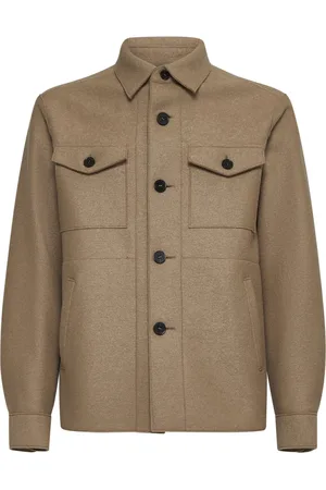 Harris Wharf London Jakke, Herre, Brun, 2XL, Uld, Brun Jakke