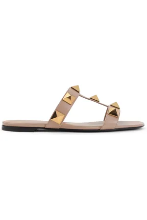 VALENTINO GARAVANI Sko, Dame, Lyserød, 36 EU, Elegante Slide Sandaler til Kvinder