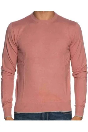 Armani Exchange Strik, Herre, Lyserød, S, Bomuld, Langærmet sweater