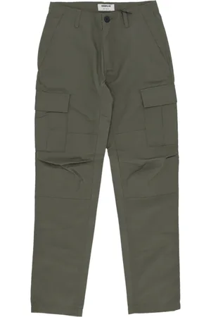 Caterpillar Bukser, Herre, Grøn, W33, Bomuld, Ripstop Cargo Bukser Slim Fit