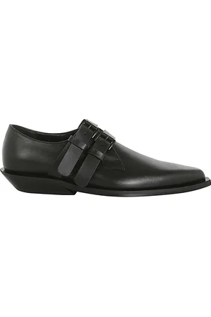 ANN DEMEULEMEESTER Sko, Dame, Sort, 37 1/2 EU, Bowie Dobbeltspænde Monk Sko