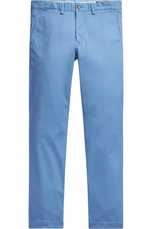 Ralph Lauren Bukser, Herre, Blå, W32 L34, Bomuld, Slim Fit Chino Bukser