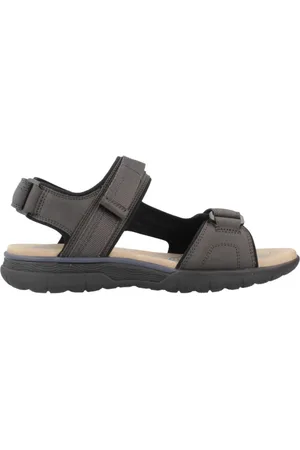 Geox Sko, Herre, Brun, 42 EU, Uld, Stilfulde flade sandaler