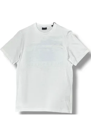 Paul & Shark Top, Herre, Hvid, S, Bomuld, Hvid Bomuld Almindelig T-shirt