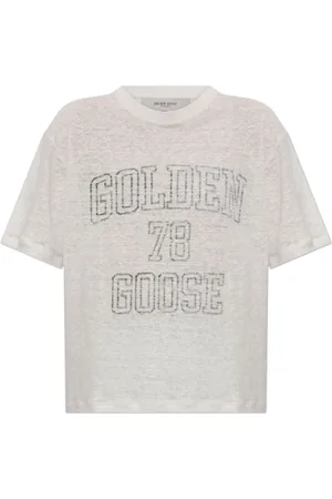 Golden Goose Top, Dame, Sort, L, Bomuld, Sort T-shirt