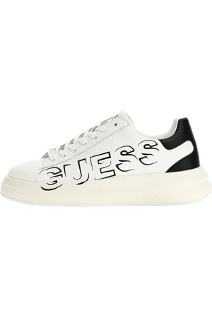 Guess Sko, Herre, Hvid, 43 EU, Uld, Stilige hvide sneakers