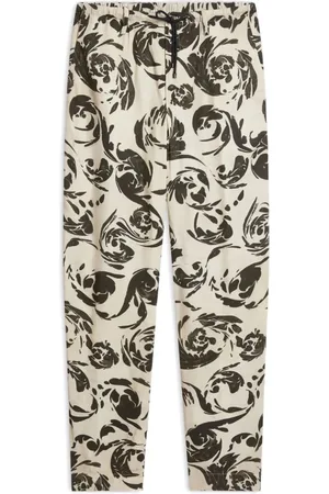 DRIES VAN NOTEN Bukser, Herre, Flerfarvet, M, Lange Moderne Bukser
