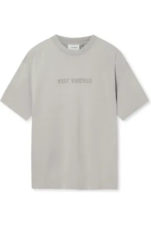Axel Arigato Top, Herre, Grå, L, Bomuld, Distort T-Shirt