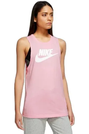 Nike Sport, Dame, Lyserød, L, Bomuld, Muskel Tank Top