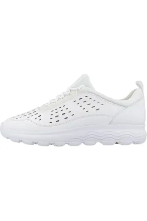 Geox Sko, Dame, Hvid, 38 EU, Spherica A Sneakers