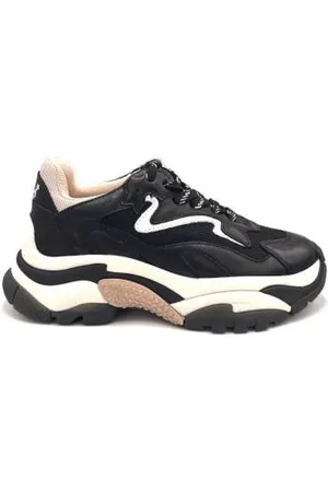 Ash Sko, Dame, Sort, 35 EU, Læder, Leather Sneaker Addict