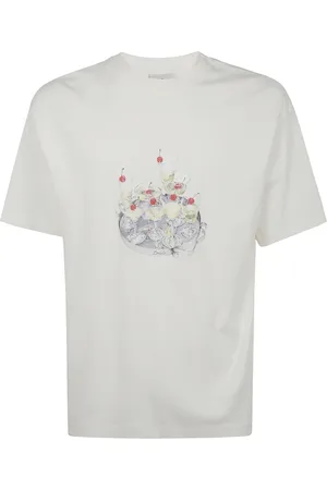 Drôle de Monsieur Top, Herre, Hvid, S, Uld, Cocktail T-shirt til stilfuldt look