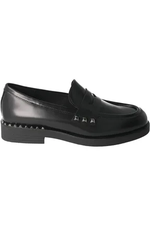 Ash Sko, Dame, Sort, 40 EU, Læder, Whisperstu Moccasin