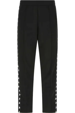 Golden Goose Bukser, Herre, Sort, L, Polyester, Sort polyester Doro joggingbukser