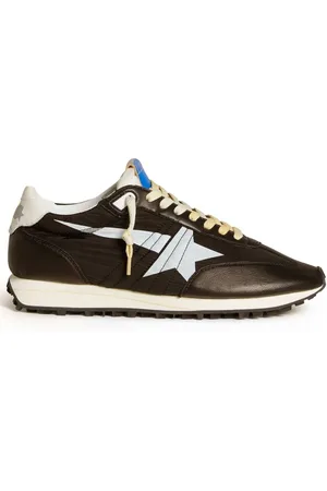 Golden Goose Sko, Herre, Sort, 41 EU, Læder, Running Marathon Sneakers