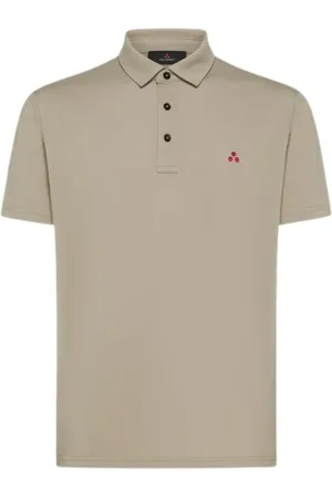 Peuterey Top, Herre, Grå, XL, Uld, Beige Polo Shirt Mezzola 02