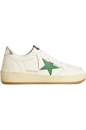 Golden Goose Sko, Herre, Hvid, 45 EU, Bomuld, Ball Star Sneakers