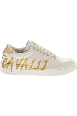 Roberto Cavalli Sko, Dame, Hvid, 37 EU, Sneakers