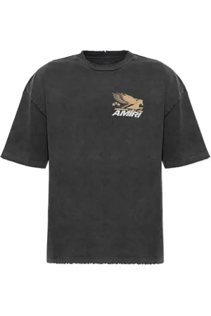 AMIRI Top, Herre, Sort, S, Bomuld, Vintage Pegasus Oversized T-shirt