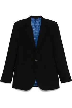 Givenchy Jakke, Herre, Sort, XL, Metal Detail Jakke